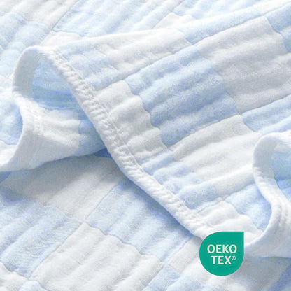 Muslin Baby Blankets for Boys Girls, 70% Cotton and 30% Rayon Blanket for Infant Toddler, Super