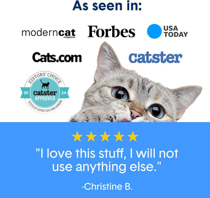 Boxie® Probiotic 40 Day Natural Odor Control Cat Litter, 28lb Clumping Clay Kitty Litter