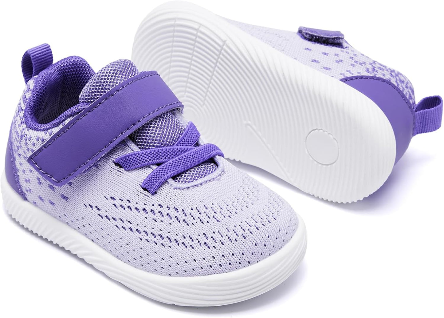 MORENDL Toddler Sneakers Baby Boys & Girls Barefoot Shoes Lightweight Breathable Walking Running