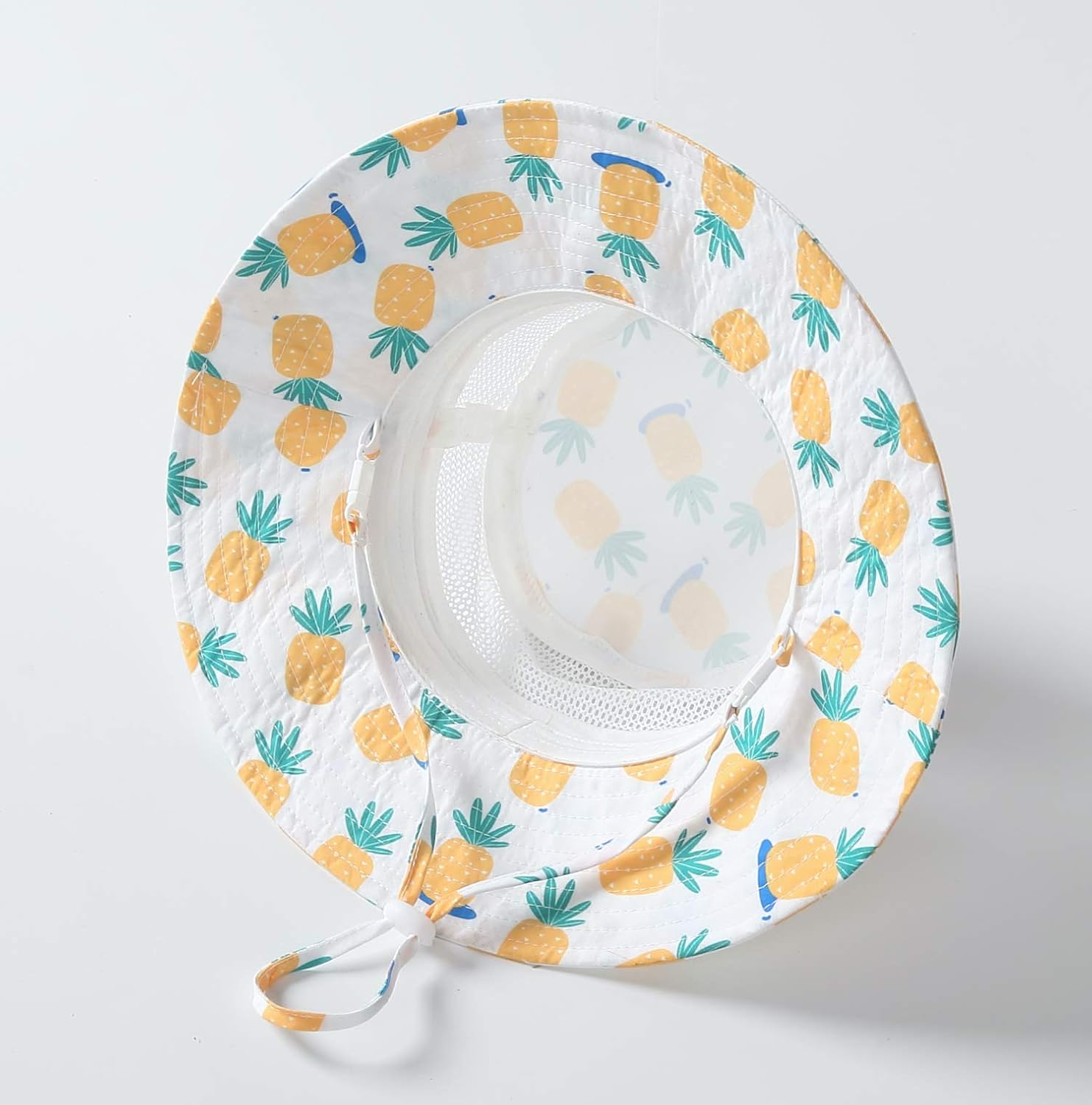 Home Prefer UPF50+ Wide Brim Sun Hat Boys Girls Sun Protection Hat Zoo Beach Swim Safari Bucket Hat