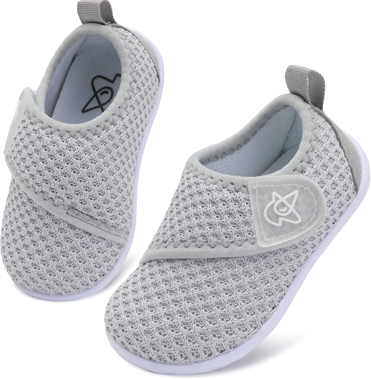 LeIsfIt Baby Shoes Boys Girls First Walking Shoes Non-Slip Infant Sneakers Lightweight Slip-on Crib