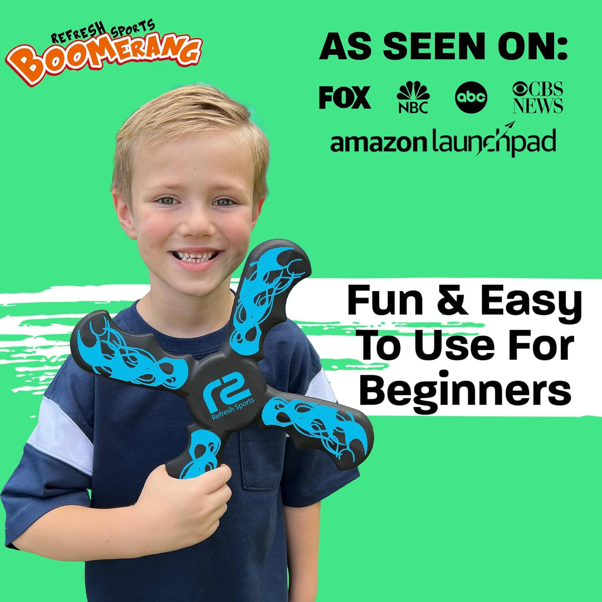 Boomerang Cool Toys For Ages 8-13 - Best 6 Year Old Boy Birthday Gift Soft Kid Toys For Boys &