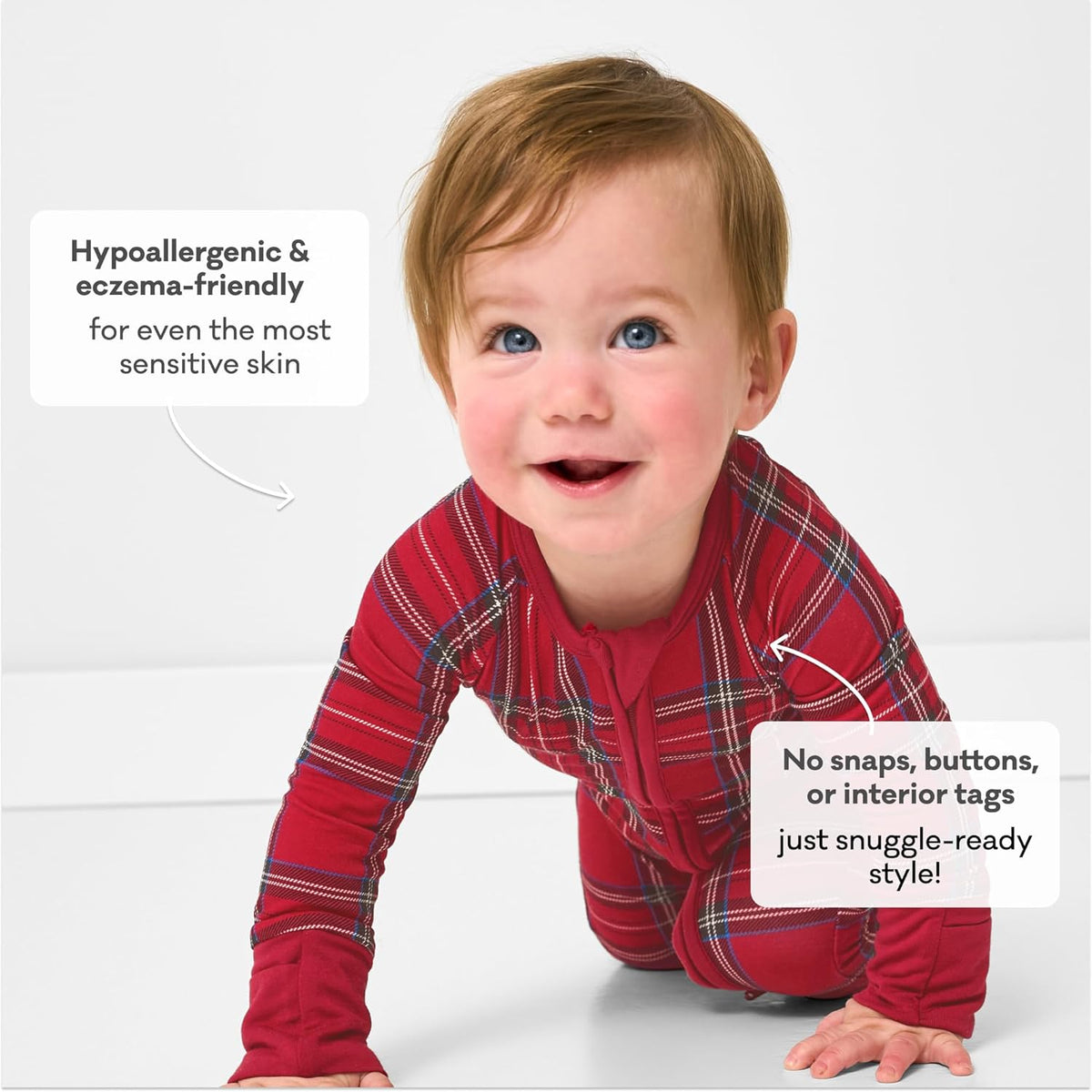 Little Sleepies Pajamas for Baby Boys & Girls, Viscose from Bamboo Baby Pajamas, Preemie & Newborn