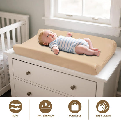 Owlowla Changing Pad Cover,Waterproof Changing Pad Covers-Soft Leather Diaper Changing Table