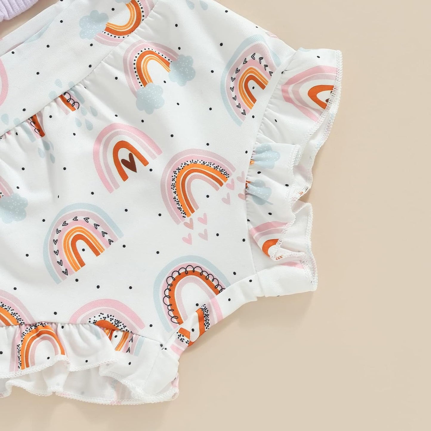 fhutpw Baby Girl Clothes Summer Cute Outfits 3 6 12 18 Months Spaghetti Strap Romper & Floarl
