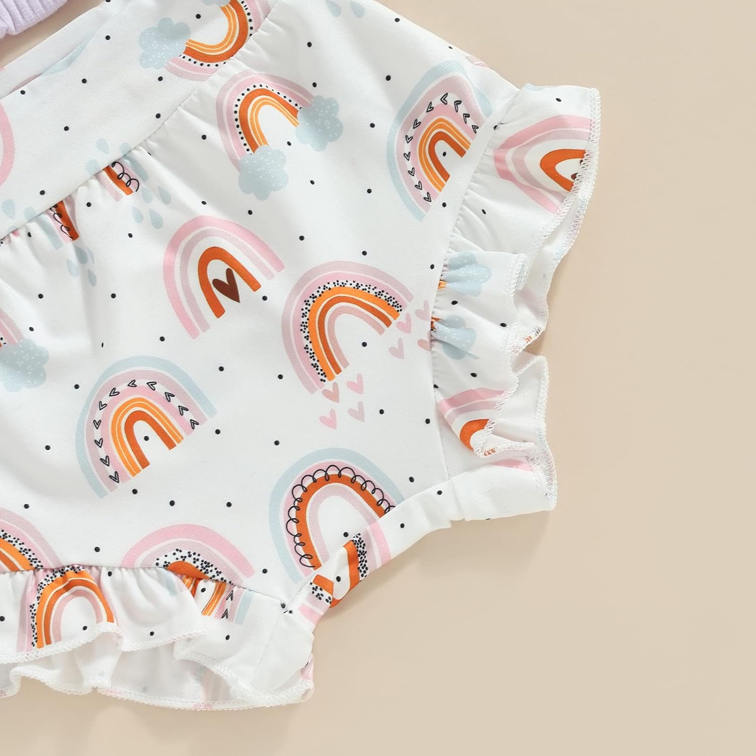 fhutpw Baby Girl Clothes Summer Cute Outfits 3 6 12 18 Months Spaghetti Strap Romper & Floarl