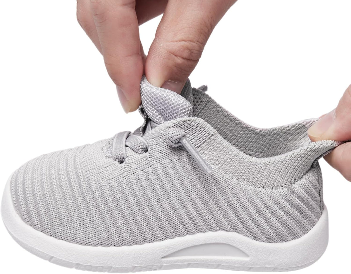 MORENDL Toddler Shoes Baby Walking Sock Shoes Infant Sneakers 0-4 Years Boy Girl Barefoot Tennis