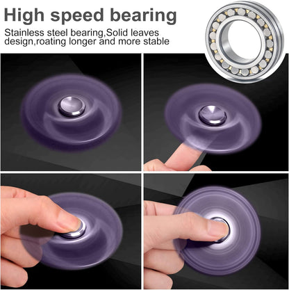 ATESSON Fidget Spinner Toys, Durable High Speed Bearing Metal Hand Finger Spinners EDC ADHD Focus