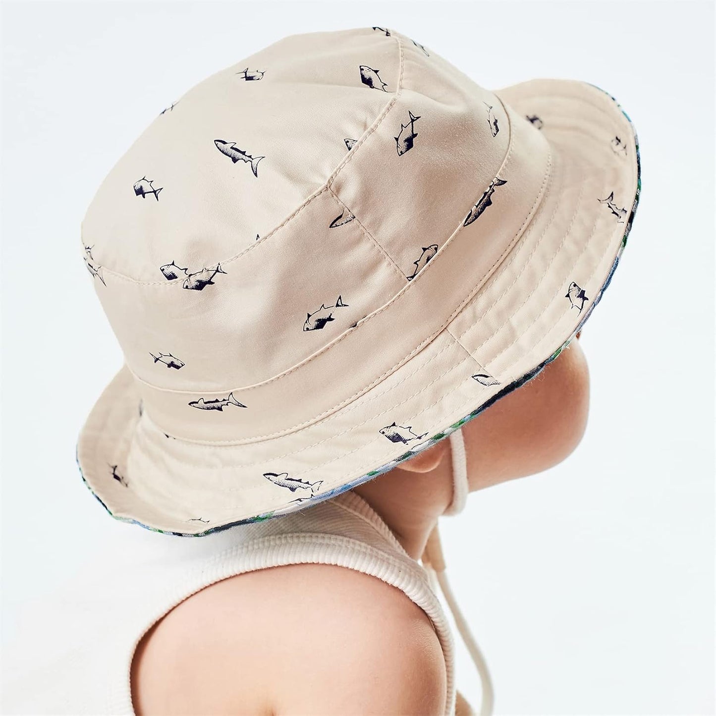 Durio Baby Bucket Sun Hat Toddler Hats Summer Beach Hat UPF 50+ Sun Protection Bucket Hats for Kids