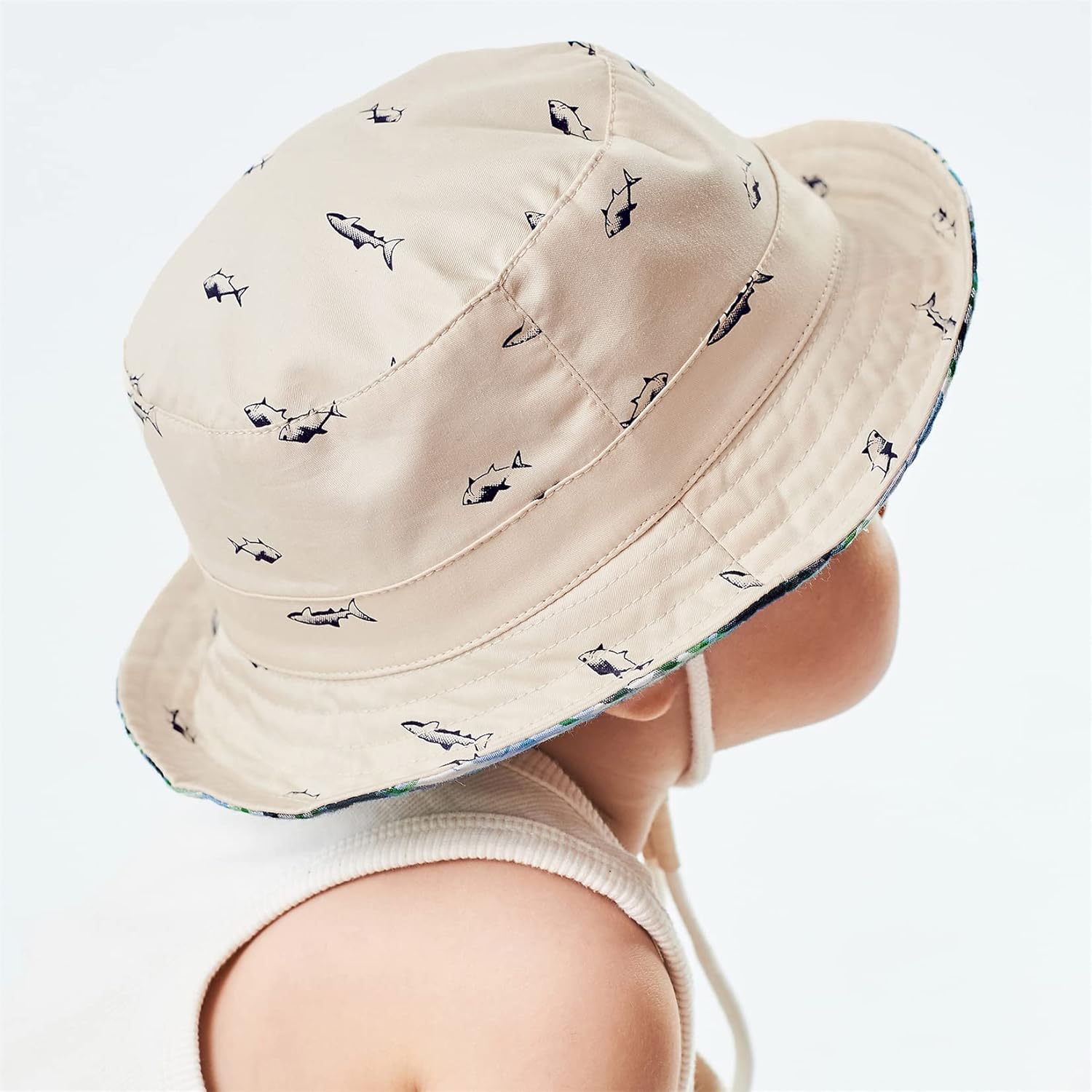Durio Baby Bucket Sun Hat Toddler Hats Summer Beach Hat UPF 50+ Sun Protection Bucket Hats for Kids
