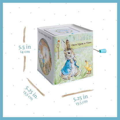 Beatrix Potter Peter Rabbit Jack-in-The-Box, Multi-colored, Standard