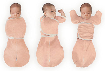 SwaddleDesigns 6-Way Omni Swaddle Sack Arms Up Swaddle for Newborn, More Options to Calm Startle