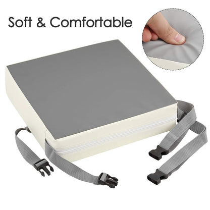 Toddler Booster Seat for Kitchen Chair, Waterproof PU Chair Cushion