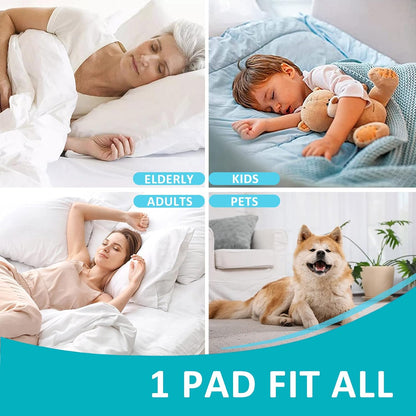 KANECH Washable Waterproof Incontinence Bed Pads - 34"x52"(2Pack) - Heavy Absorbency Reusable
