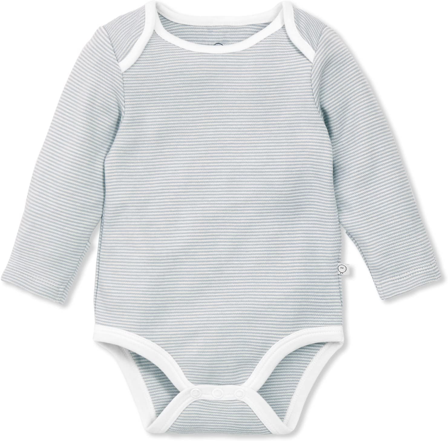 MORI Baby Supreme Comfort Long Sleeve Bodysuit for Boys and Girls - Unisex Romper with Envelope