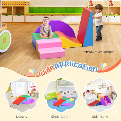 Lischwert Foam Climbing Blocks for Toddlers, Baby Climbing Blocks Soft Play Climbing for Toddlers