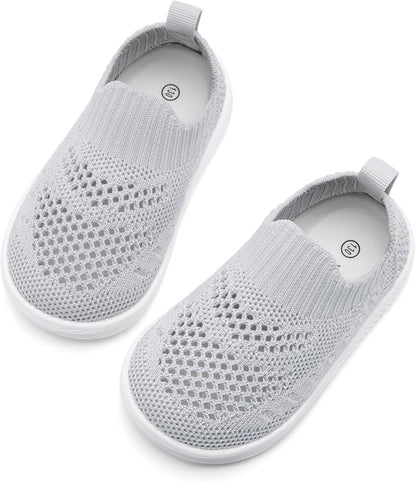 MORENDL Baby Toddler Walking Socks Non-Slip Breathable Unisex Casual Sneakers
