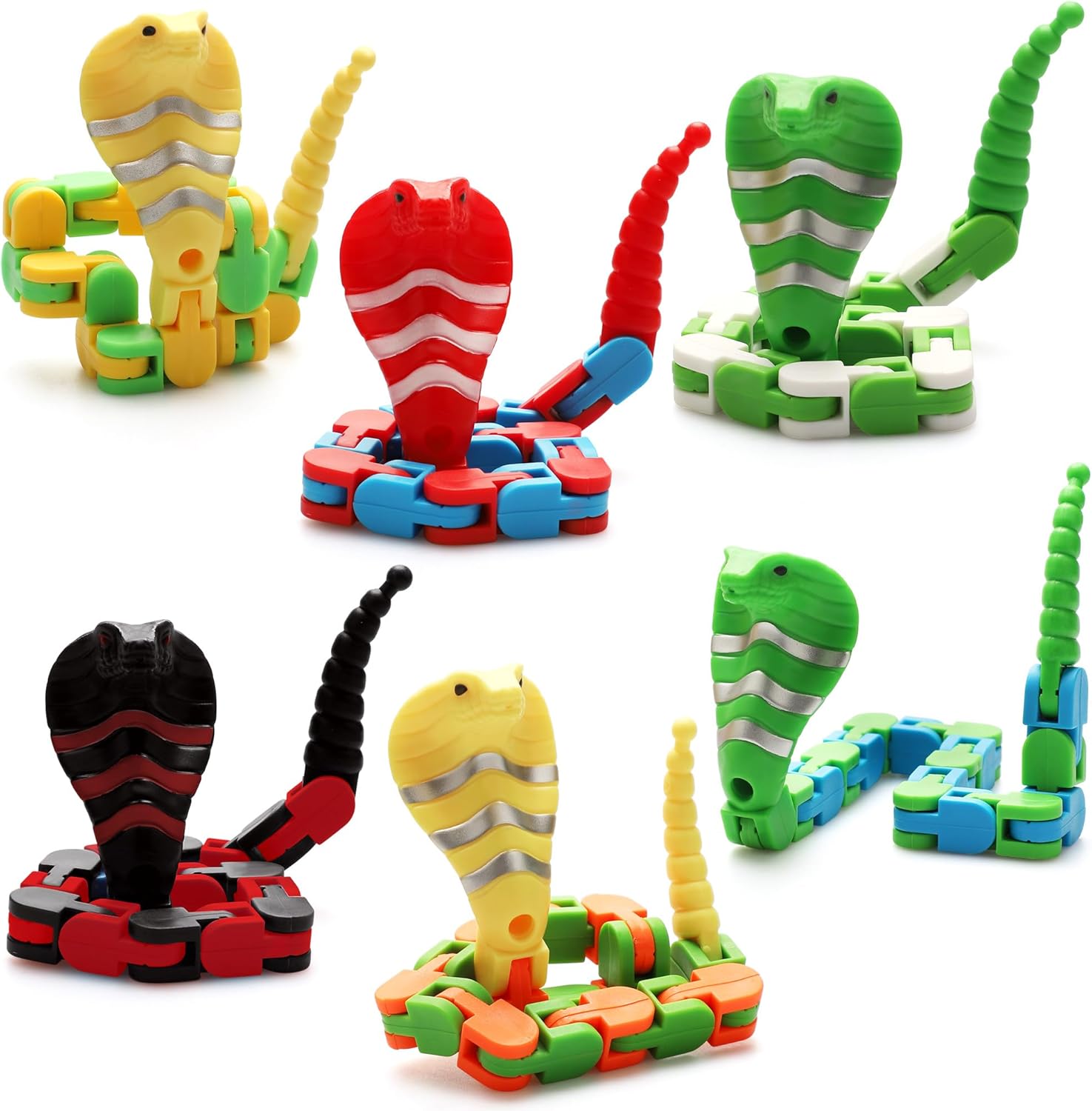 Snake Toys for Kids, Wacky Tracks Snake Fidget Toy for Toddlers, Transformable Snake Toys for Kids