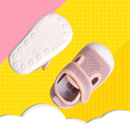 Baby First-Walking Shoes 1-4 Years Kid Shoes Trainers Toddler Infant Boys Girls Soft Sole Non Slip