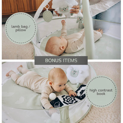 6-in-1 XL Play Mat & Play Gym, Baby Gym, Baby Activity Gym, Sensory Exploration and Motor Skill