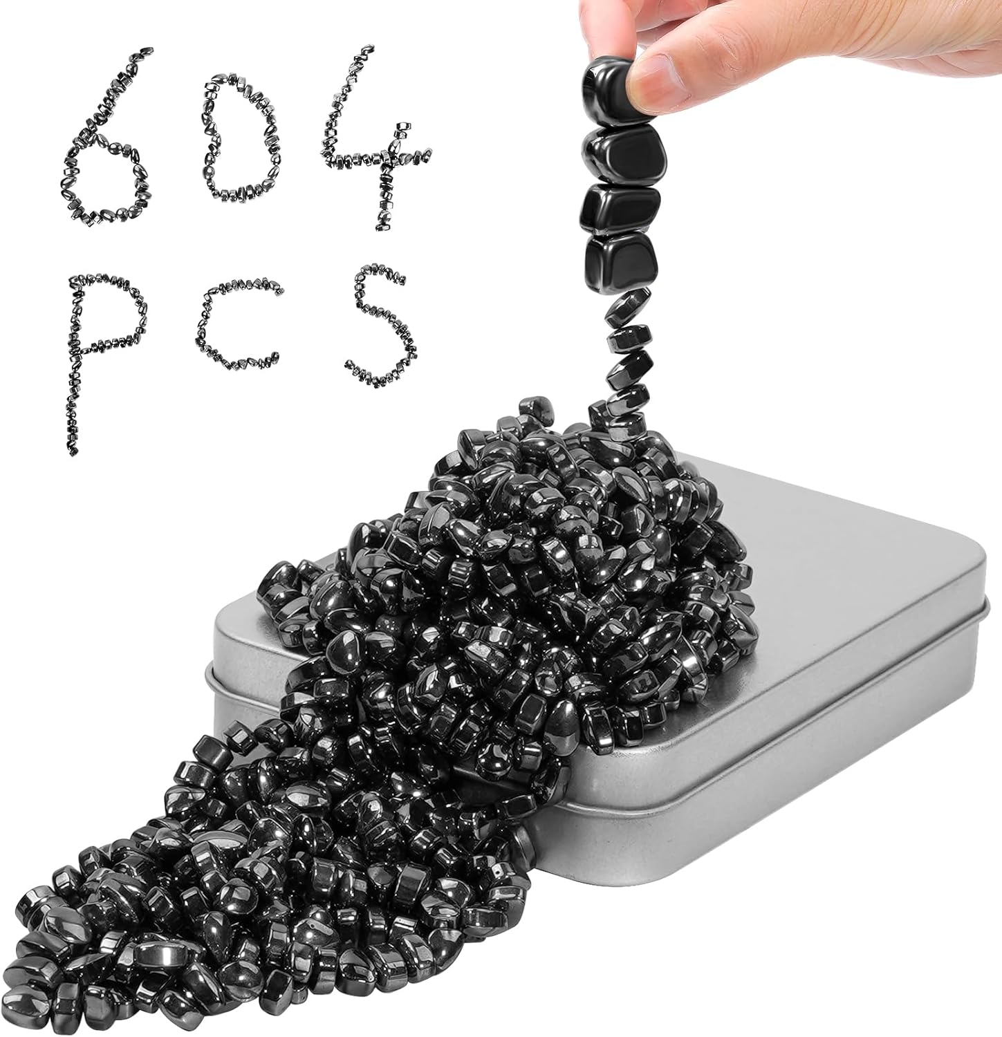 Magnetic Balls Fidget Toys Adults 600 PCS Mini Magnetic with Four Big Magnetic Putty Desk