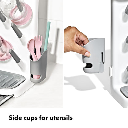 Expandable Drying Rack for Baby Bottles, Saves Counter Space, Fits Newborn and Breastfeeding