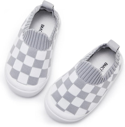 BMCiTYBM Baby Sneakers Girls Boys Lightweight Breathable Mesh First Walkers Shoes 6-24 Months