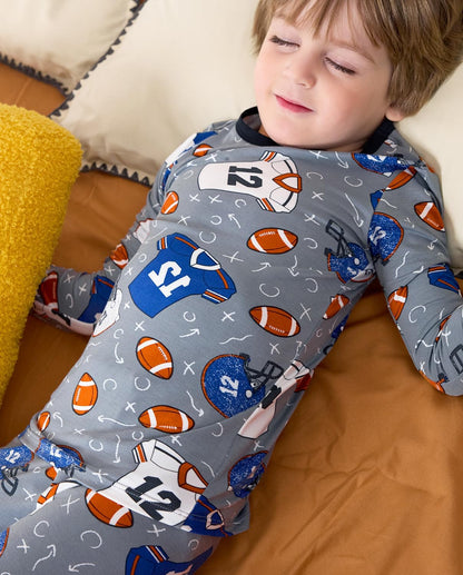 Bamboo Viscose Toddler Pajamas Boys Girls Baby 12M-8Y Pjs Sets Kids 2pcs Snug fit Long-Sleeve