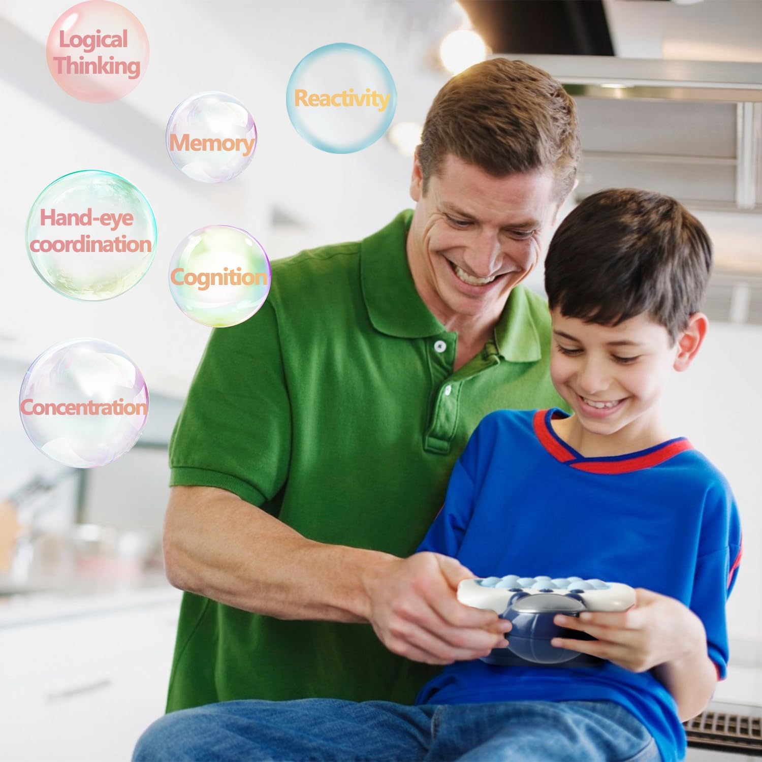 Pop The Target! Handheld Speed Pushing Game Machine: A Fun Multiplayer Game for Family. Fidget Game