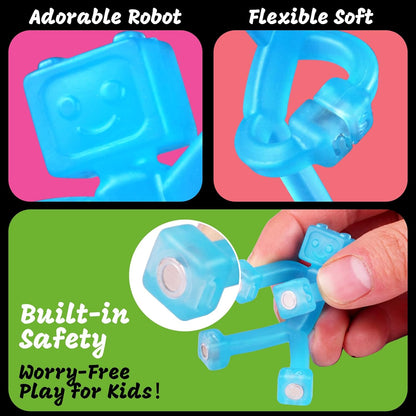 12 PCS Magnetic Travel Toys for Kids, Creative, Portable and Educational