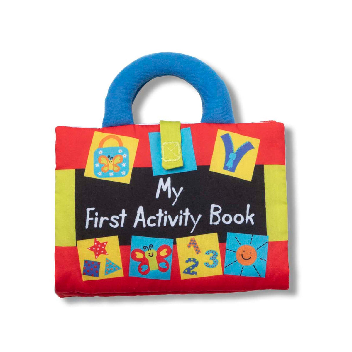 Melissa & Doug K’s Kids My First Activity Book 8-Page Soft Book for Babies and Toddlers Early