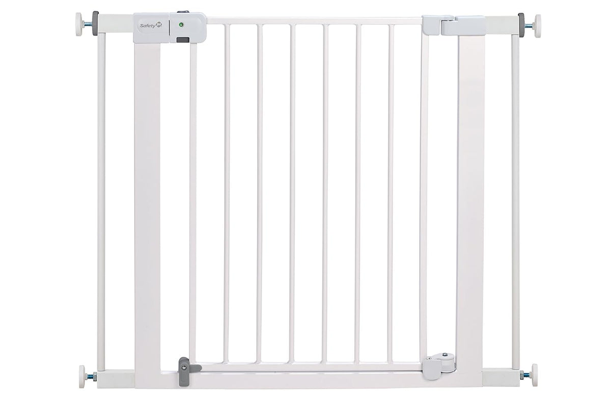 Safety 1st Easy Install Baby Gate for Doorways, Auto-Close Pressure-Mounted Magnetic Latch, Indoor