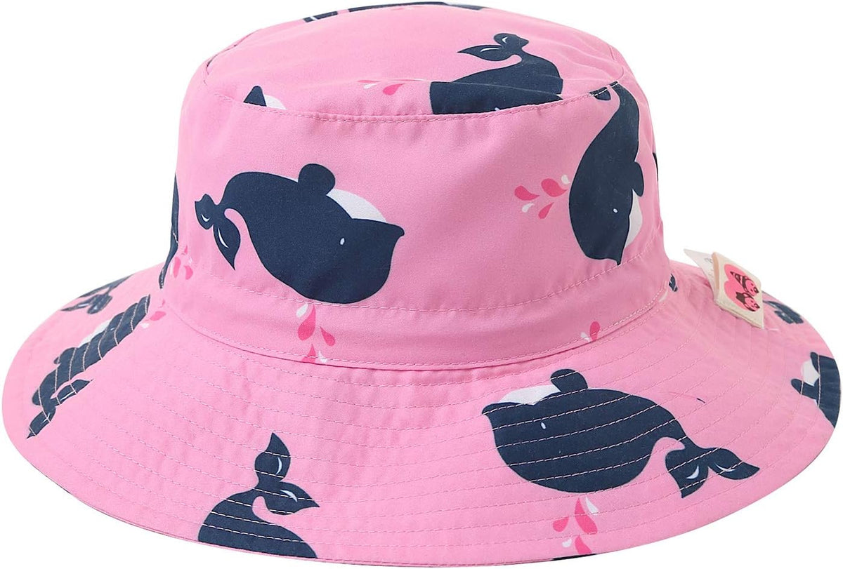 Home Prefer UPF50+ Wide Brim Sun Hat Boys Girls Sun Protection Hat Zoo Beach Swim Safari Bucket Hat