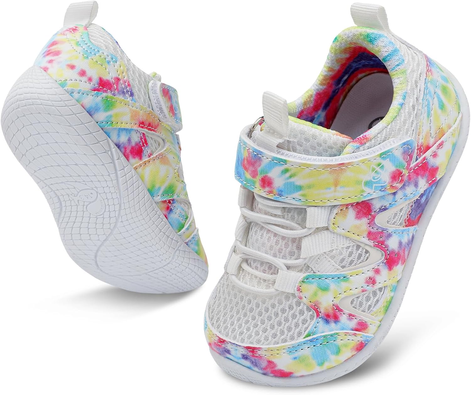 LeIsfIt Baby Shoes Boys Girls First Walking Shoes Non-Slip Toddler Breathable Sneakers Infant