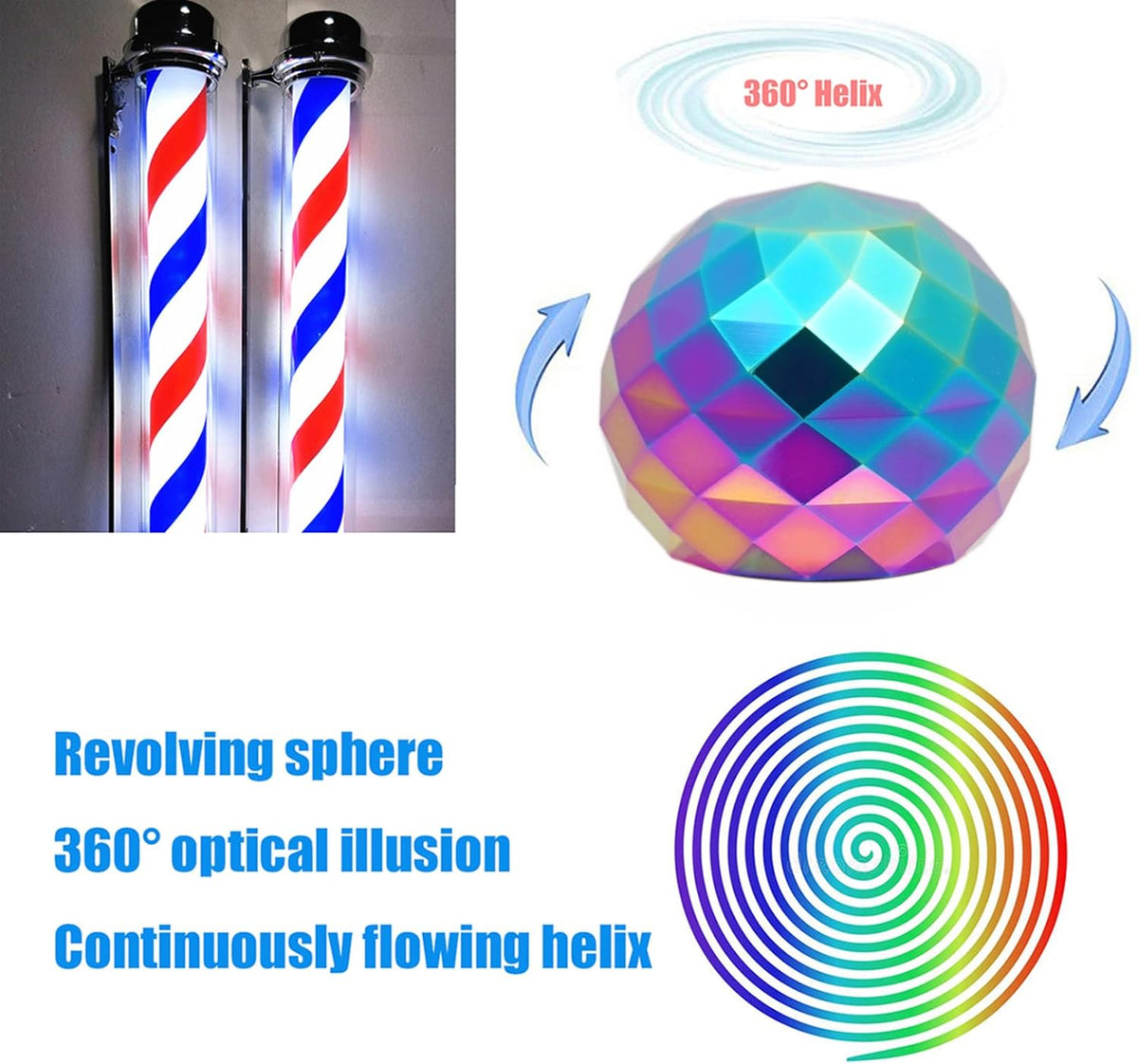 Desk-Fidget-Toys for Kinetic-Toy: Cool-Gadgets Cool-Stuff for Adults Kids Teens, Spinning Up to 180