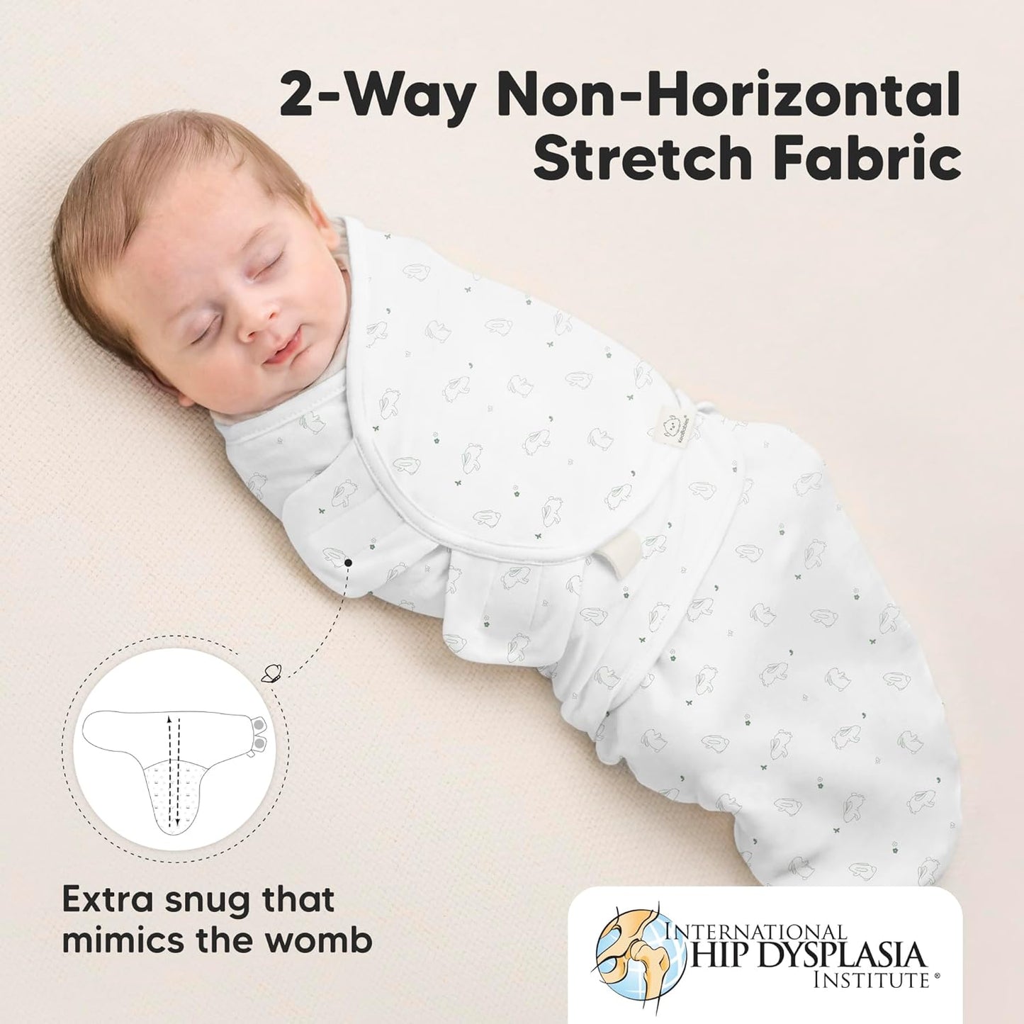 KeaBabies 3-Pack Organic Baby Swaddle Sleep Sacks - Swaddles for Newborns, Infant 0-3 Months, Baby