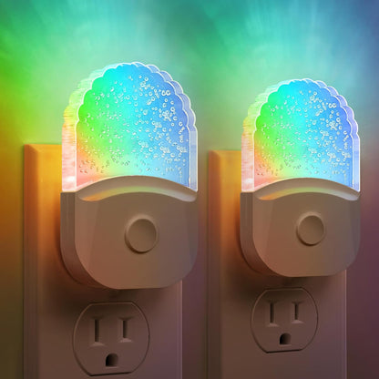 Night Lights Plug Into Wall, Color Changing Night Light for Kids, RGB Night Lights Plug into Wall 2