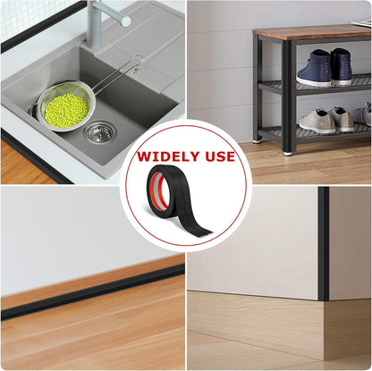 Flexible Wall Corner Protector Moulding Trim Peel and Stick Wall Corner Guards Edge Protector Self