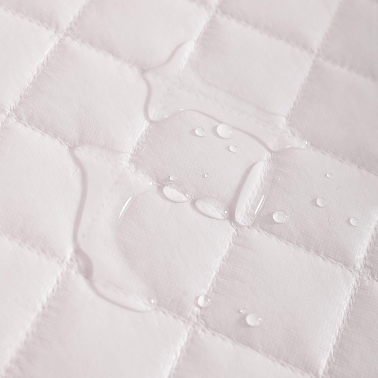 NTBAY 2 Pack Waterproof Mini Crib Mattress Protector, Quilted 24"x38" Fitted Mattress Cover