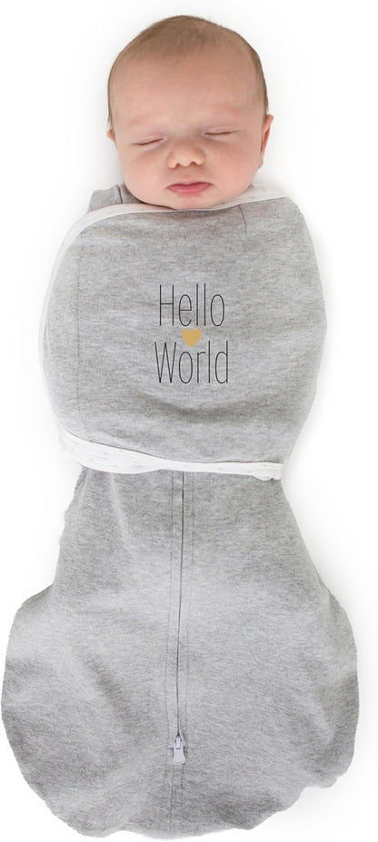 SwaddleDesigns 6-Way Omni Swaddle Sack Arms Up Swaddle for Newborn, More Options to Calm Startle