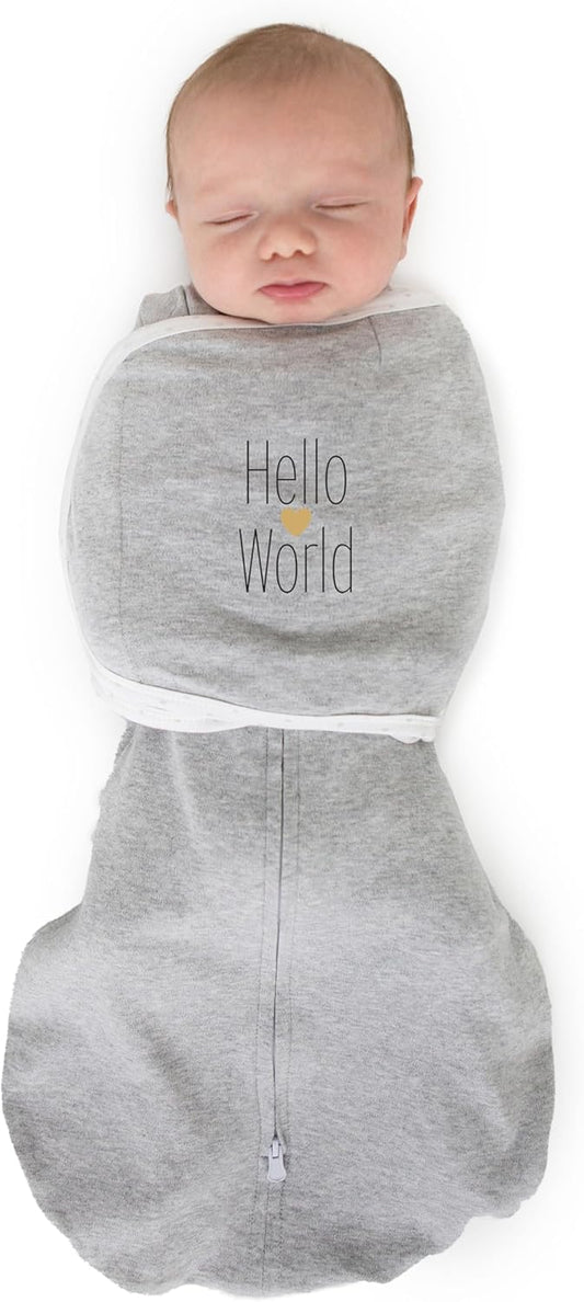 SwaddleDesigns 6-Way Omni Swaddle Sack Arms Up Swaddle for Newborn, More Options to Calm Startle