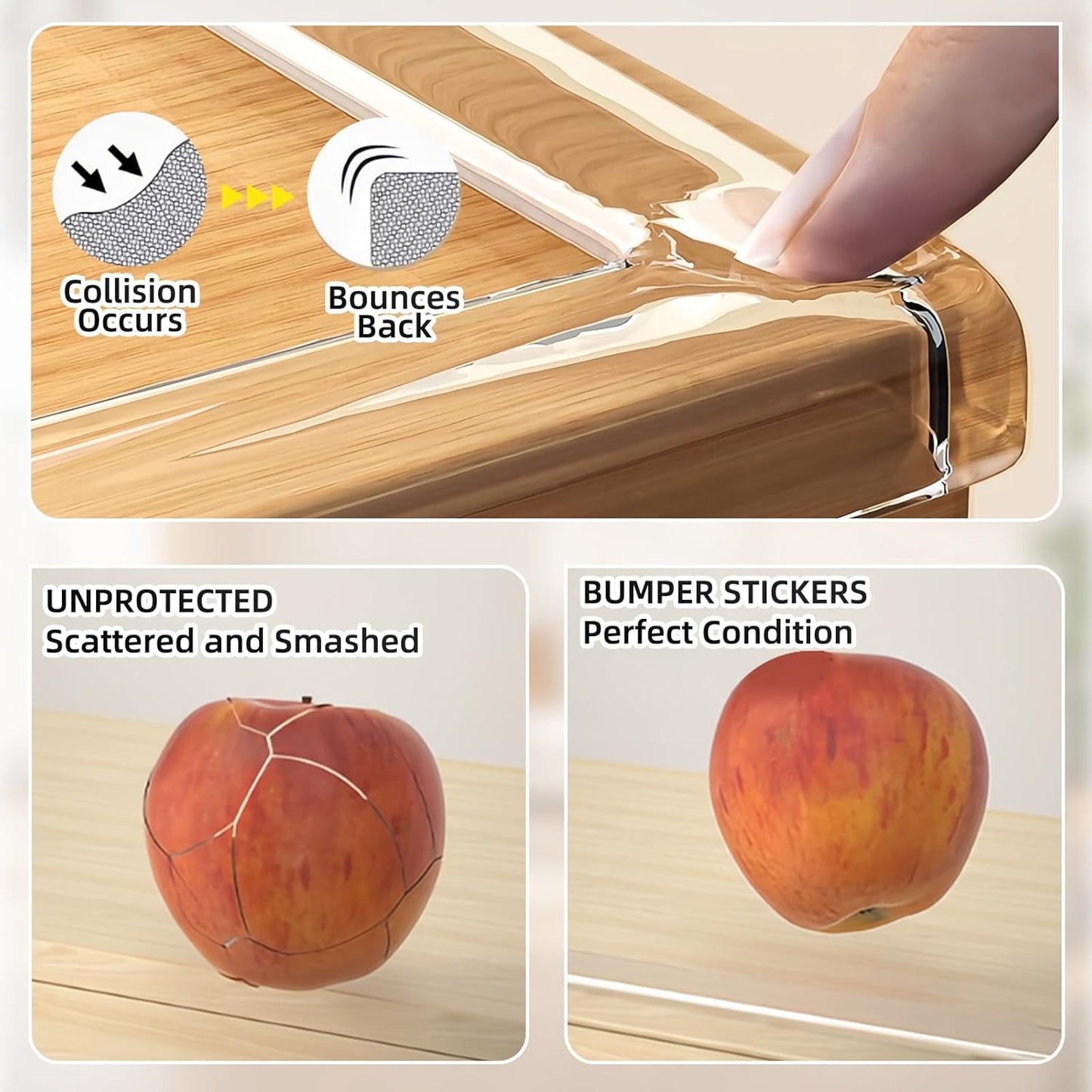 Clear Edge Protector,Safe Corner Protector, Anti-Sharp Edge Protector, for Furniture, Drawers