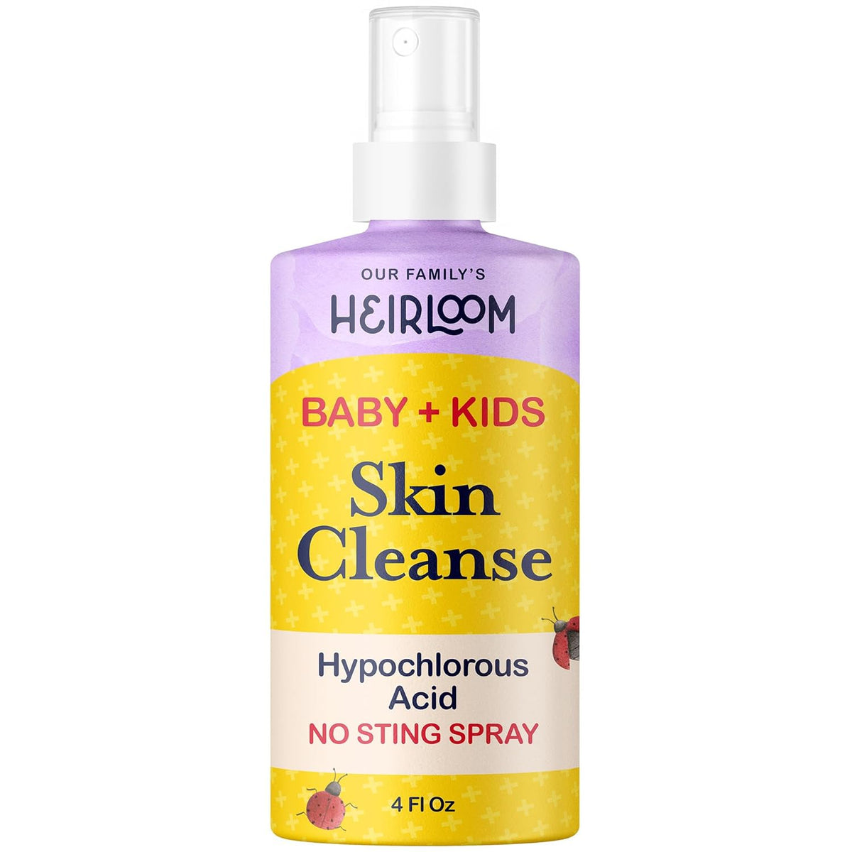 Hypochlorous Acid Spray for Kids - Gentle Skin Cleansing HOCL for Diaper Rash, Sensitive Skin