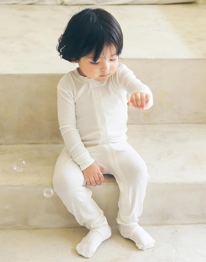 VAENAIT BABY Infant Toddler Boys Girls Footed One-Piece Sleep and Play Premium Modal Pajamas 1-2