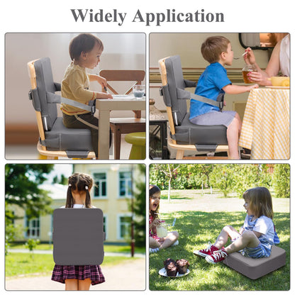 TOTIDYH Toddler Booster Seat for Dining Table,Kitchen Chair Booster Cushion