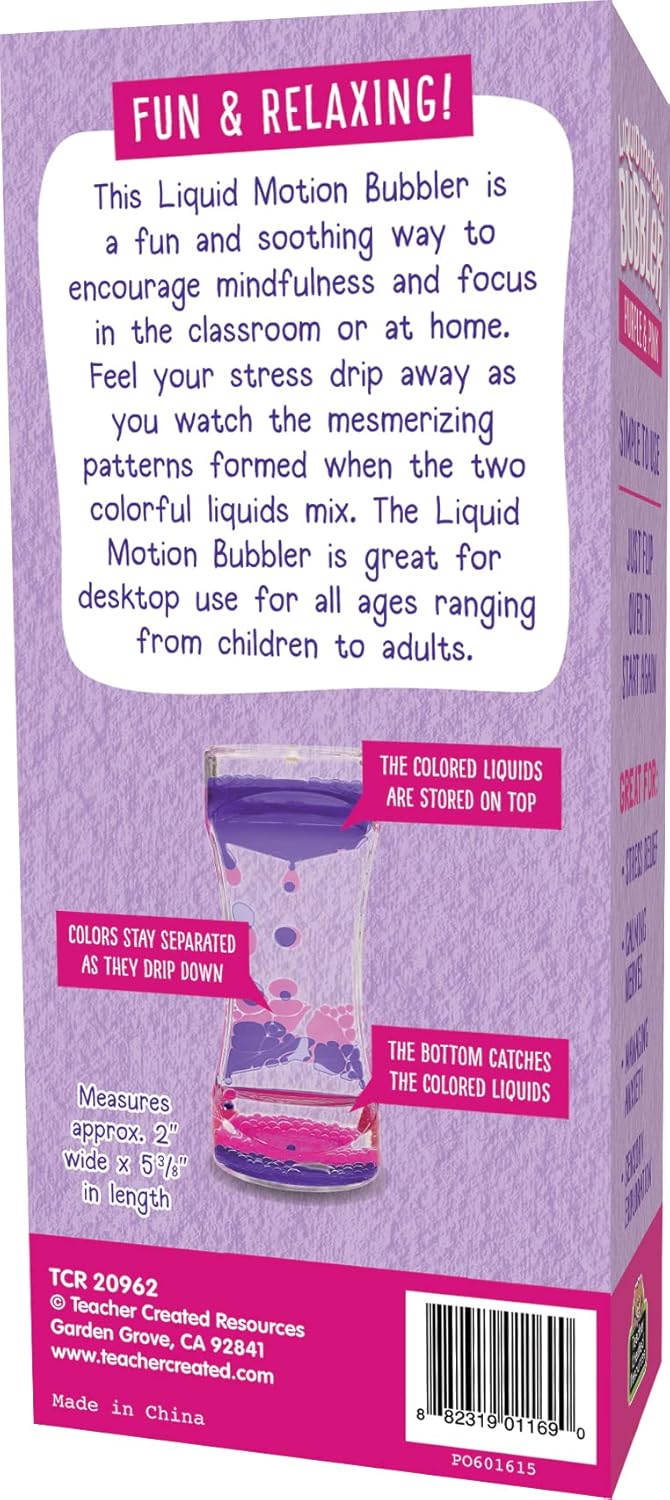 Purple & Pink Liquid Motion Bubbler