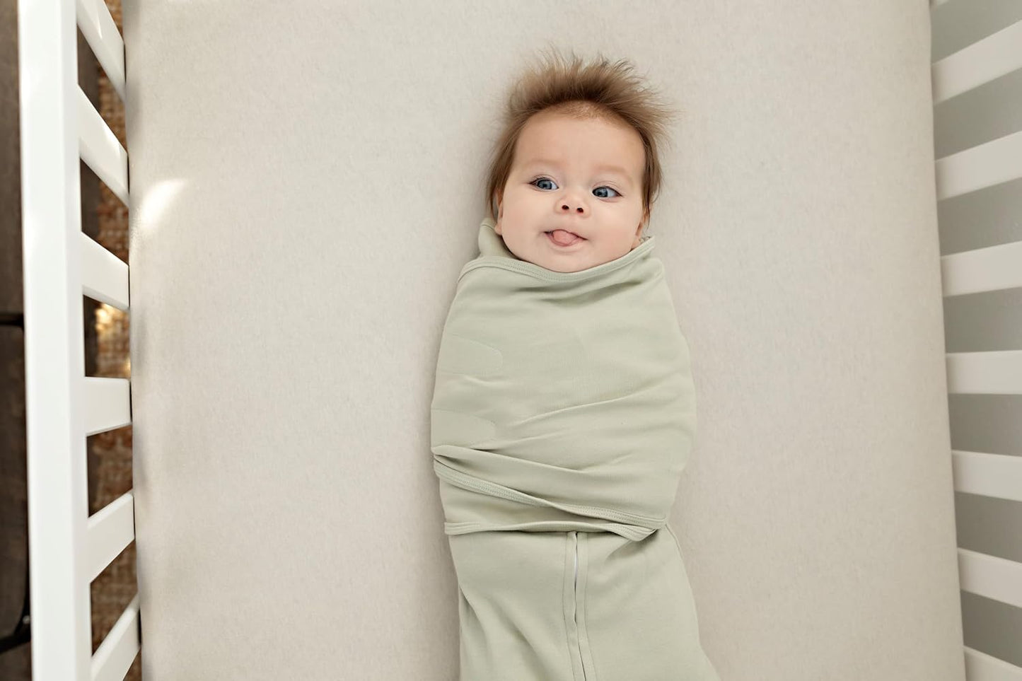 LullaBaby "Double Dream Swaddle: Exclusive Dual Wing Design, Pediatrician-Endorsed, Ultra-Soft