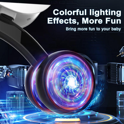 Colorful Lighting Baby Balance Bike Toys for 1 Year Old Boy Gifts, 10-36 Month Toddler Balance