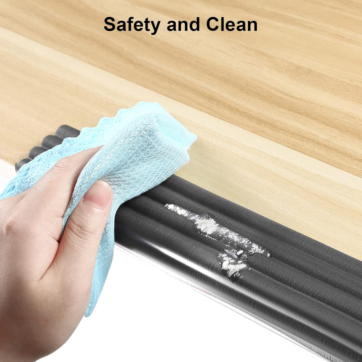 Baby Proofing Edge Protector 6.6 feet with 3M Strong Adhesive Pre-Taped, Baby Proof Padding Extra