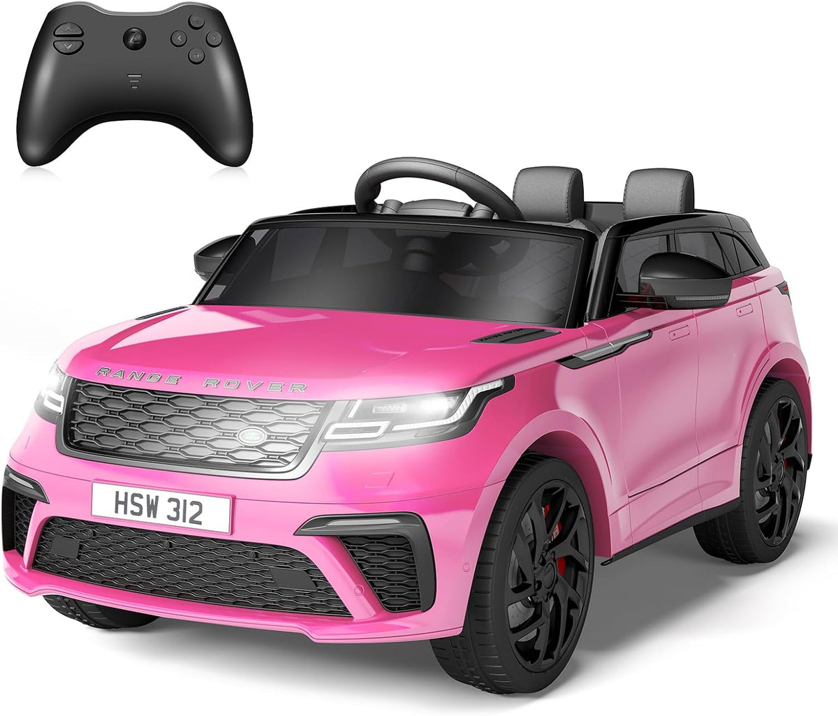 Hetoy Kids Ride On Car with Remote, Licensed Land Rover Kids Electric Car, Ride On Toys for Kids